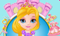 Si Kecil Barbie: Kostum Putri